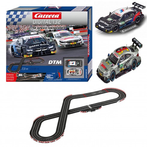 Carrera DIGITAL DTM Speed Memories 7.3m Carrera DIGITAL DTM Speed Memories 7.3m