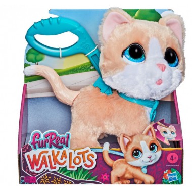 Hasbro Maskotka interaktywna Fur Real Duży Kot na smyczy