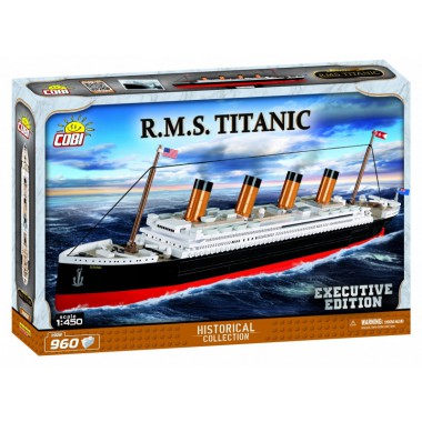 CobiKlocki 960 elementów RMS Titanic 1:45 Executive Edition