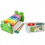 Brimarex Cymbałki drewniane Żabka TOP BRIGHT