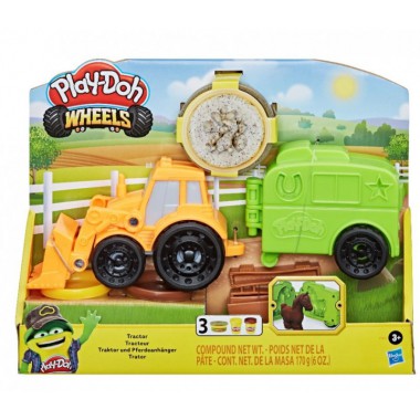 Hasbro Ciastolina PlayDoh Wheels Traktor