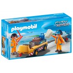 PLAYMOBIL Holownik samolotu z kontrolerem ruchu 5396