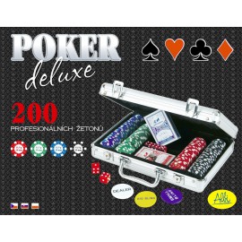Albi Poker Deluxe 200 żetonów