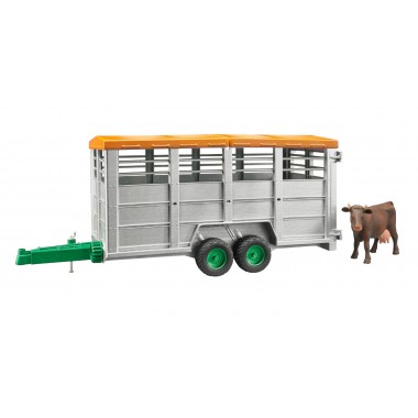 BRUDER 02227  Przyczepa do transportu zwierząt