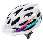 KASK ROWEROWY METEOR SHIMMER S 52-56 cm BIAŁY