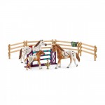SCHLEICH Figurka Zestaw treningowy Koni Appaloosa SCHLEICH Figurka Zestaw treningowy Koni Appaloosa
