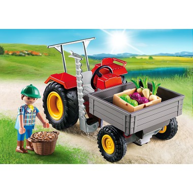 PLAYMOBIL klocki Traktor ogrodniczy 6131