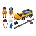 PLAYMOBIL Holownik samolotu z kontrolerem ruchu 5396