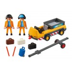 PLAYMOBIL Holownik samolotu z kontrolerem ruchu 5396