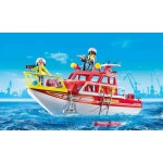 Playmobil Łódź ratownicza straży pożarnej 70147