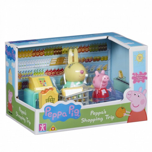TmToys Zestaw figurek Świnka Peppa Zakupy TmToys Zestaw figurek Świnka Peppa Zakupy