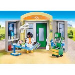 PLAYMOBIL PRZENOŚNY SZPITAL W SKRZYNECZCE 9110 PLAYMOBIL PRZENOŚNY SZPITAL W SKRZYNECZCE 9110