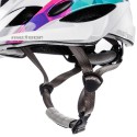 KASK ROWEROWY METEOR SHIMMER S 52-56 cm BIAŁY