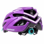 KASK ROWEROWY METEOR MARVEN M 55-58 CM BAKŁAŻANOWY