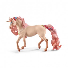 Schleich Świat Elfów Bayala - Magiczny Koń Fantasy Jednorożec z biżuterią - Klacz 70573
