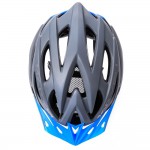 KASK ROWEROWY METEOR MARVEN S 52-56 CM SZARY/NIEBIESKI