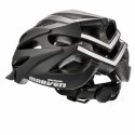 KASK ROWEROWY METEOR MARVEN M 55-58 CM CIEMNOSZARY