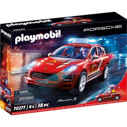 Playmobil Porsche Macan S Straż Pożarna 70277 Playmobil Porsche Macan S Straż Pożarna 70277