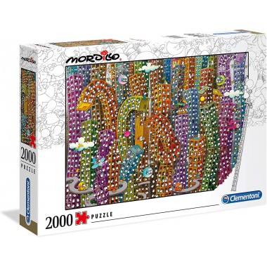 Clementoni Puzzle 2000 EL. Mordillo TheJungle
