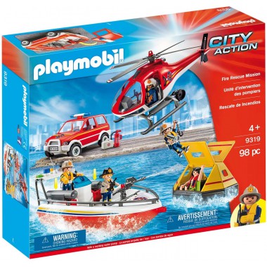 Playmobil Akcja ratownicza straży pożarnej 9319