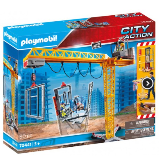 Playmobil Zdalnie sterowany żuraw z elementem 70441