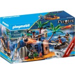 Playmobil Wyspa piratów z kryjówką skarbów 70556