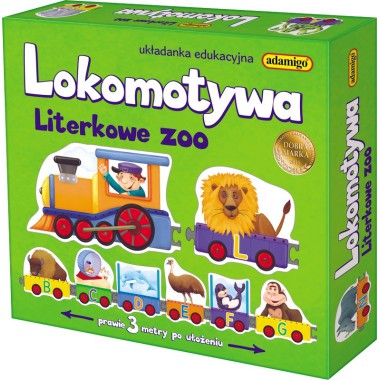 Adamigo Lokomotywa - Literkowe ZOO