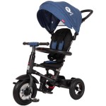 Sunbaby Rowerek trójk - pompowane koła Qplay Rito - niebieski