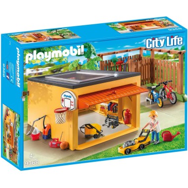 Playmobil 9368  Garaż z miejscem na rowery