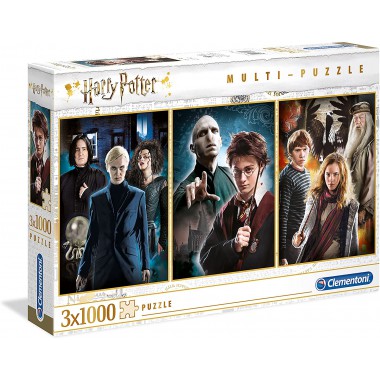 Clementoni Puzzle 3x1000 Harry Potter
