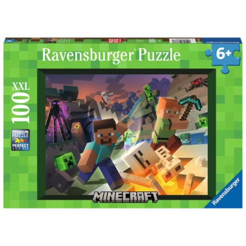 Ravensburger Puzzle XXL 100 el. MINECRAFT