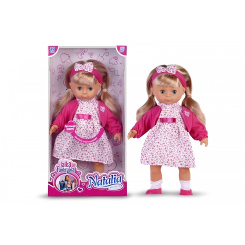 Artyk Lalka Natalia mówi po polsku 39 cm z opaską