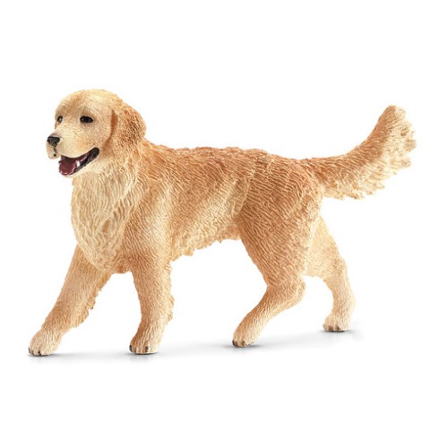 SCHLEICH Golden retriever. suczka