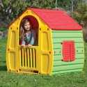 COIL Domek ogrodowy dla dzieci Magical House zielono-czerwono-żółty (C10561A)