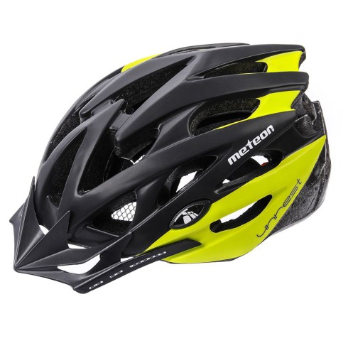 KASK ROWEROWY METEOR MV29 UNREST L 58-61 CM CZARNY/ZIELONY KASK ROWEROWY METEOR MV29 UNREST L 58-61 CM CZARNY/ZIELONY