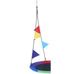 COIL Huśtawka dla dzieci ogrodowa gniazdo bocianie mocna wiszący siedzisko 100cm kolorowa do 160kg COIL Huśtawka dla dzieci ogrodowa gniazdo bocianie mocna wiszący siedzisko 100cm kolorowa do 160kg
