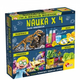 Lisciani Zestaw naukowy I&ampamp039M A Genius Nauka x 4