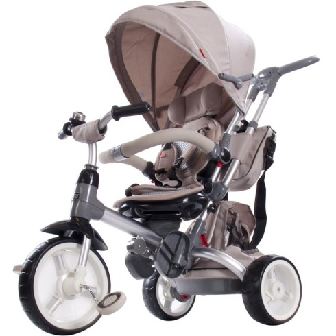 Sunbaby Rowerek trójkołowy Little Tiger - beżowy
