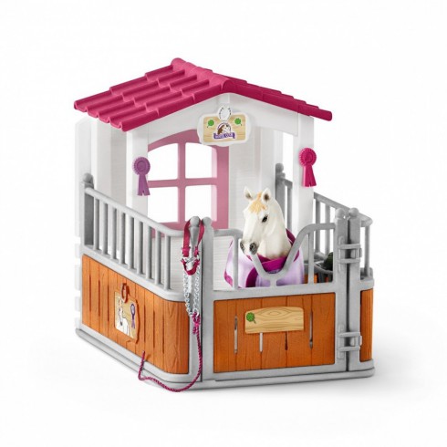 SCHLEICH Zagroda dla koni. klacz Luzytańska 42368 SCHLEICH Zagroda dla koni. klacz Luzytańska 42368