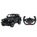 COIL Zdalnie sterowany samochód auto RC pilot duży JEEP Wrangler RS skala 1:14 czarny COIL Zdalnie sterowany samochód auto RC pilot duży JEEP Wrangler RS skala 1:14 czarny