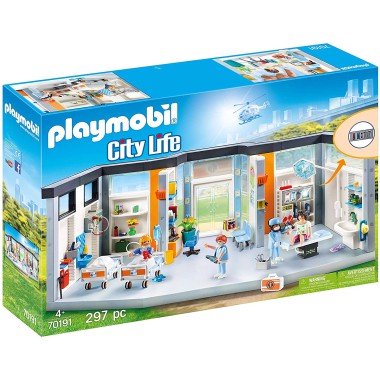 Playmobil Szpital z wyposażeniem 70191