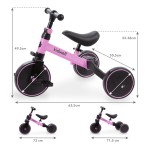 KIDWELL Rowerek 3w1 PICO PINK KIDWELL Rowerek 3w1 PICO PINK