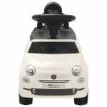 COIL Jeździk pchacz chodzik 3w1 autko dla dzieci samochód auto FIAT 500 licencja biały COIL Jeździk pchacz chodzik 3w1 autko dla dzieci samochód auto FIAT 500 licencja biały