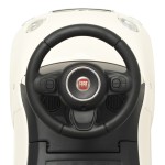 COIL Jeździk pchacz chodzik 3w1 autko dla dzieci samochód auto FIAT 500 licencja biały COIL Jeździk pchacz chodzik 3w1 autko dla dzieci samochód auto FIAT 500 licencja biały