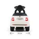 COIL Jeździk pchacz chodzik 3w1 autko dla dzieci samochód auto FIAT 500 licencja biały COIL Jeździk pchacz chodzik 3w1 autko dla dzieci samochód auto FIAT 500 licencja biały