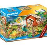 Playmobil Domek na drzewie ze zjeżdżalnią 71001 Playmobil Domek na drzewie ze zjeżdżalnią 71001