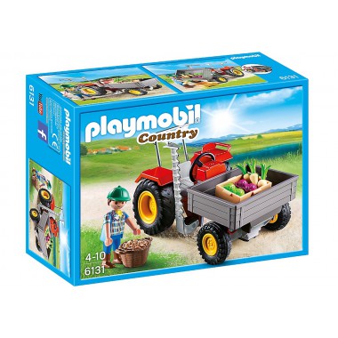 PLAYMOBIL klocki Traktor ogrodniczy 6131