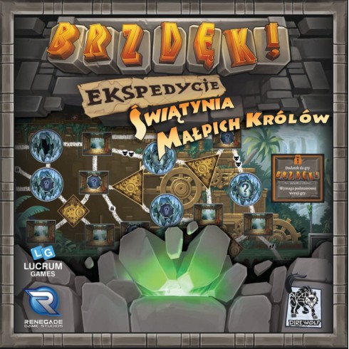 LucrumGames Gra Brzdęk! Ekspedycje: Świątynia Małpich Królów LucrumGames Gra Brzdęk! Ekspedycje: Świątynia Małpich Królów
