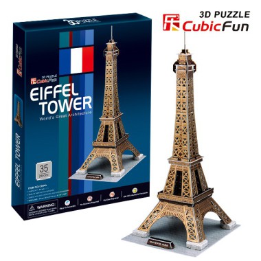 PUZZLE 3D WIEŻA EIFFEL