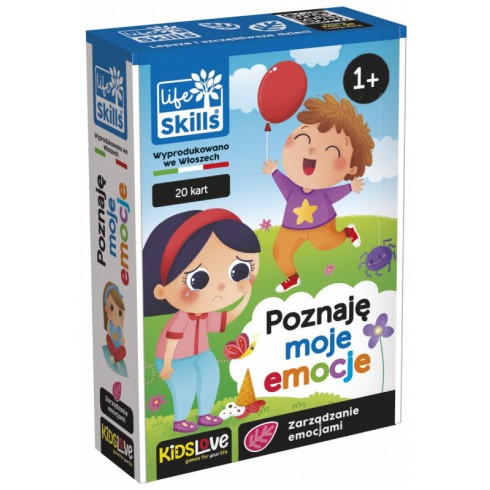 Lisciani Gra edukacyjna Life Skills Poznaje moje emocje Lisciani Gra edukacyjna Life Skills Poznaje moje emocje
